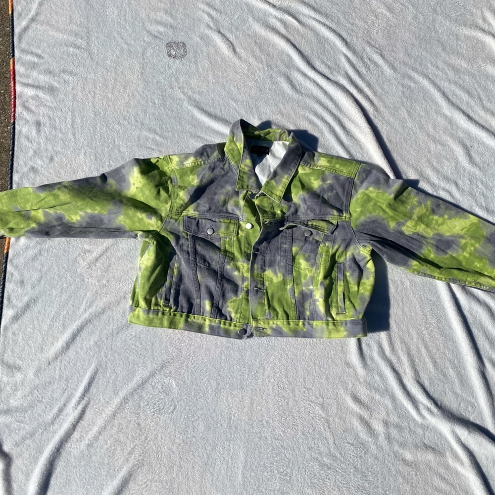I’m selling a denim jacket from current mood